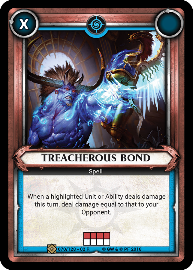 Treacherous Bond - Foil